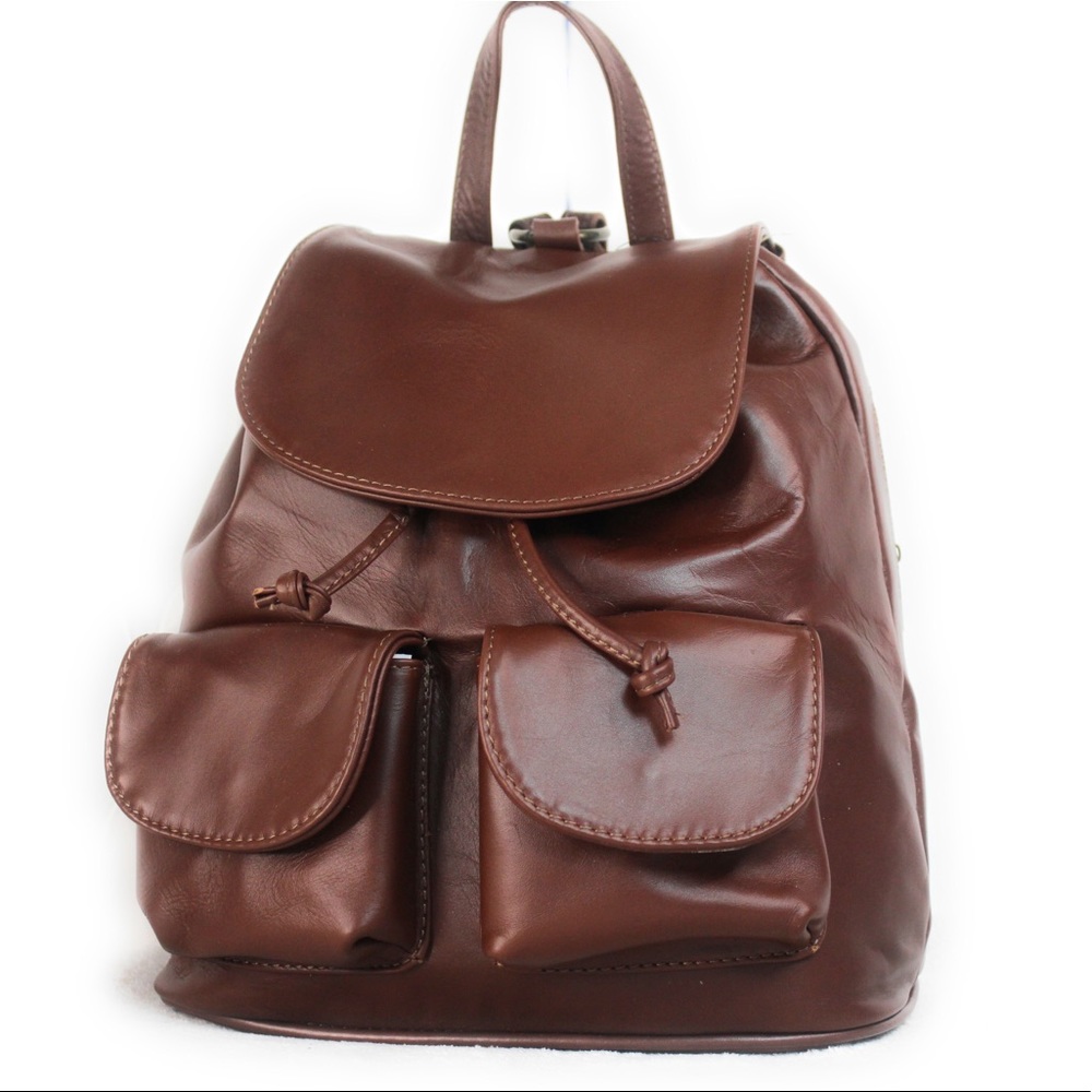 Kidus woldemichael made in Italy Florence cow leather backpacks purses Borse
